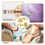Fermoirs à Bijoux Magnétique Fermoir à Homard Magnétique 12 Pièces Extension Collier Fermoirs pour Collier Bracelet DIY Décorati