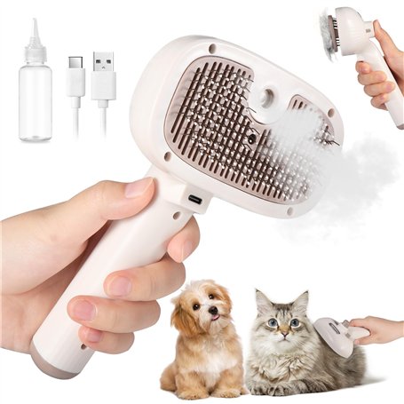 Brencco Brosse Chat Vapeur