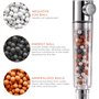 Tekenewbse 9 Paquet Boules Douche, Remplacement pour Filtre Anti Calcaire Douchette, Billes Ions Filtres Pommeau, Les Pierres Fi