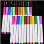 weigav Lot de 24 marqueurs de dessin liquide graffiti - 12 couleurs - Couleur craie - Utilisé pour le dessin portable des enfant