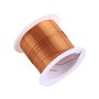Fil de Cuivre Émaillé,Fil Magnétique de 0,5mm x 10m de Longueur pour Transformateurs,Inducteurs,Moteurs à Souder