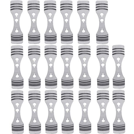 KAHEIGN 20 Pièces Métal Dispositifs De Centrage De Mèche De Bougie