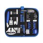 H.May Kit d'outils d'horloger 185 pièces pour réparation d'horloger avec étui en nylon pour la plupart des montres