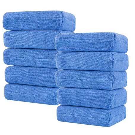 10 Pcs Éponge de Nettoyage en Microfibre