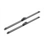 Bosch Balais d'Essuie–Glace Plats Aerotwin Retrofit AR997S, Longueur: 600mm/550mm – 1 Paire de Balais avant