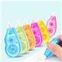6 Pcs Ruban Correcteur Blanc
