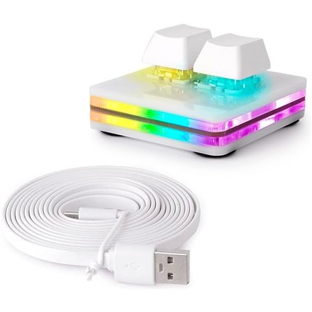 Ecarke Clavier OSU Clavier de Jeu à 2 Touches