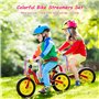 ASPIRER Décorations de Vélo Enfants Accessoires Vélo, Panier Avant de Style Licorne + Jolie Cloche de vélo + 2 banderoles de vél
