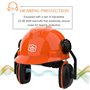 Casque de sécurité forestière industrielle - Système de protection auditive et faciale - Certifié CE EN397 - Casque professionne