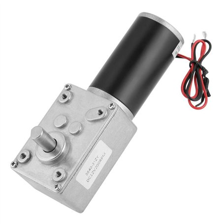 12V 200RPM 5840-31ZY Moteur à Engrenages Autobloquant à Engrenages Réducteur à vis Sans Fin pour Les Appareils Électriques