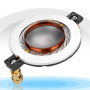 ASHATA Film de Haut-Parleur Audio 34,4 mm, Bobine vocale de Haut-Parleur à diaphragme de 8 ohms avec bornier pour systèmes de ci