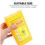 SUPVOX Conteneur à Déchets Piquants Coupants Perforants Récipient pour Déchets Collecteur d'Aiguilles Tatouage Jaune