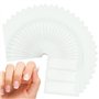 Fanjuanlan 1440 PCS/ 30 Feuilles Autocollants Ongles Français