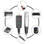 SinLoon Câble de microphone USB vers XLR 3 m USB mâle vers XLR femelle Câble convertisseur 3 broches Câble audio de studio pour