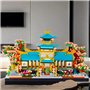 Mini Bloc de Construction pour Architecture des jardins chinois, 2350 pièces Pavillon du Mariage Jeu de Construction, Briques de