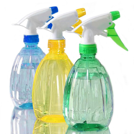 Gentpovth 3 Pièces 500ML Flacon Spray Bouteilles Vide Rechargeable