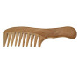 Peigne en Bois de Santal Naturel