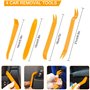 Miiepls Lot de 725 clips de fixation de voiture en plastique avec outils, serre-câbles et coussin éponge pour une application un