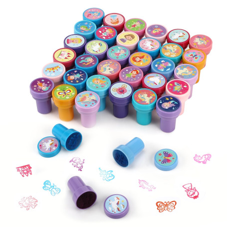 Auauraintt 36 Pcs tampons enfants