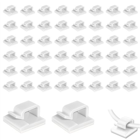 Kryzulax 50 Pièces Clips Câbles