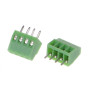 JOYKK 10 Pieces Vis 4Pin Vis Borniers Montage Connecteur Pas 2.54mm - Vert