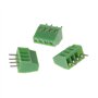JOYKK 10 Pieces Vis 4Pin Vis Borniers Montage Connecteur Pas 2.54mm - Vert
