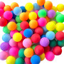 arrderly Lot de 30 balles de Tennis de Table colorées en Plastique de 40 mm pour débutants