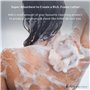 Large Fleur de Douche Exfoliante Couleur Crème de Qualité Supérieure