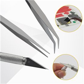 2 pinces à épiler pour anim