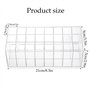 DRERIO 24 Compartiments Rangement Rouge a Levre Rangement Cosmetique en Acrylique Transparent Organiseur Maquillage Cosmétique B