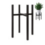 TSKDKIT Support Porte Pot Plante Métal Supports de Pots de Fleurs 38cm Ajustable Support pour Plantes Exterieur Intérieurs Suppo