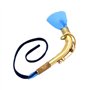 Alnicov Kit d'Entretien 10 en 1 pour Saxophone et Clarinette - Embouchure, Brosse, Repose-pouce, Chiffon de Nettoyage - Bleu