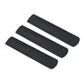 3pcs Alto Sax Saxophone Anches Résine Saxophone Reed 2.5 Reed Accessoire Noir pour Débutant Étudiant Anches Saxophone Alto Synth