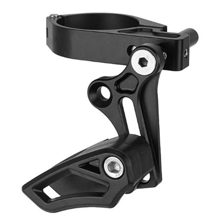 ANCLLO Guide de chaîne de vélo à disque unique protecteur de chaîne de VTT en alliage d'aluminium Tendeur de chaîne Accessoires