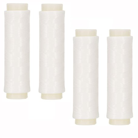 ANCLLO Lot de 4 fils de pêche en nylon souple 0