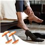 HASLED Ajustable Embauchoir, Antidérapant Agrandisseur Chaussure, Étirement Latéral Large Supérieur 7-12 cm, Pour Elargir Les Ta