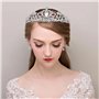 MIVAIUN Tiara Cristal Couronne Diadème Avec Strass Diadème de Princesse en Strass Peigne Couronne de la Mariée Pour Mariages Bal