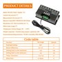HUAREW W3230 AC 110V-220V 20A Régulateur de température numérique, Interrupteur de Commande de Thermostat à Affichage numérique