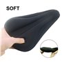FUCNEN Couvre Selle Gel Housse Selle Velo Enfant 26.5 x 16cm Coussin Selle Velo Selle de vélo rembourrée Housse Selle Velo de Vi
