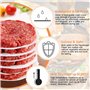QINERSAW 500 PCS Papier Sulfurisé Rond 15cm pour Cuisson - Feuilles de Parchemin pour Barbecue