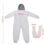 Haofy Professional Apiculture Combinaison De Protection Apiculteur Protect Equipment Combinaison avec Une Paire de (XXL)