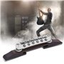 chevalet en palissandre accessoire pour instrument de musique guitare jazz de type LP(Silver)
