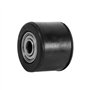 Keenso Guide de Roue de Rouleau de Tendeur de Poulie de Chaîne de 8mm pour Moto Moteur Dirt bike Motorisée Noir