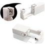 Kit Perçage d'oreille 6 Pistolet de Perçage d'oreille jetable avec 6 goujons d'oreille Sécurité oreille Piercing oreille goujon 