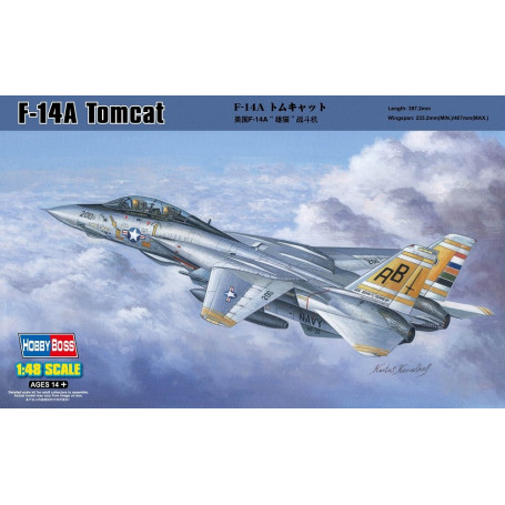 Hobbyboss échelle 1 : 48 "F-14 A Tomcat Kit de Montage