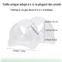 Lot de 12 séparateurs d'orteils en gel pour homme et femme - Pour redresser les orteils - Correction des oignons - Marteau d'ort