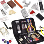 YuanDan Kit d'outils de réparation de Guitare 72 pcs, Outils de Maintenance avec Sac de Transport String Organizer String String