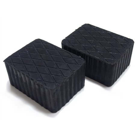 FILAVERSE Lot de 2 tampons en caoutchouc rectangulaires 160 x 120 x 80 cm pour ponts élévateurs corghi ravaglioli omcn