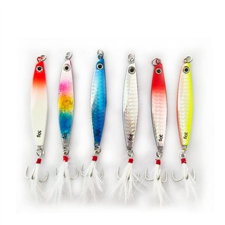 6 pièces Peche Kits Leurres