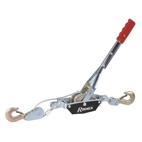 Ribitech 6562 Treuil manuel horizontal 2 tonnes Gris